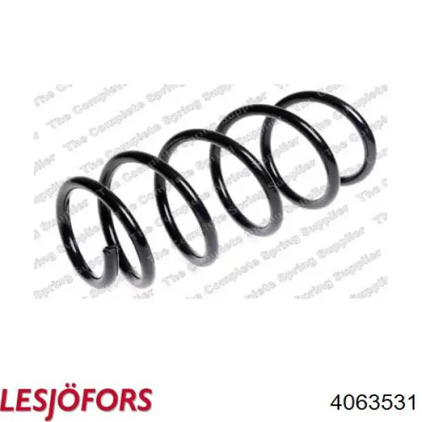 4063531 Lesjofors Пружина амортизатора передняя