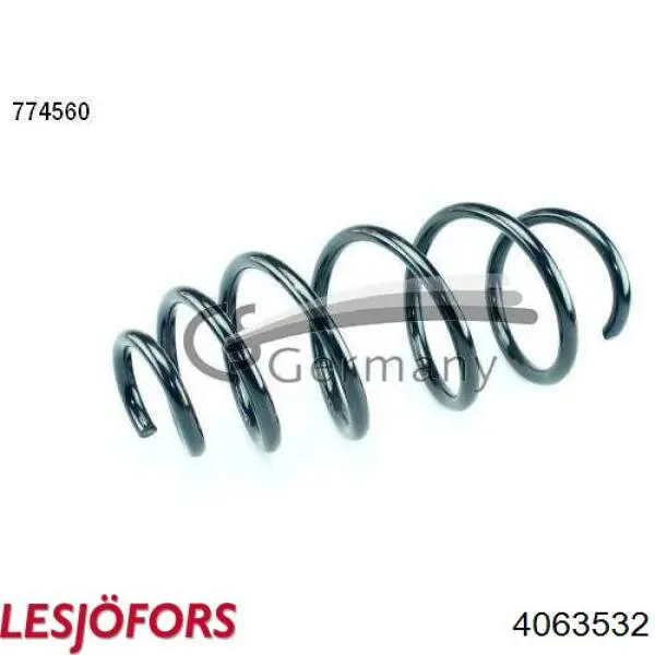37235949 Bilstein Пружина амортизатора передняя