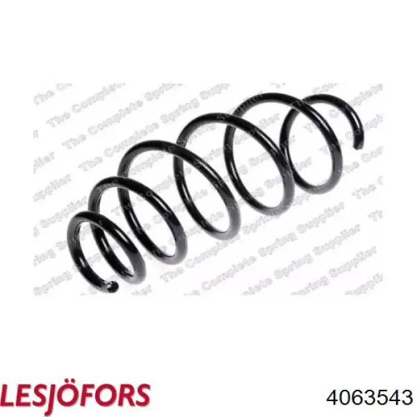 Пружина передня 4063543 Lesjofors