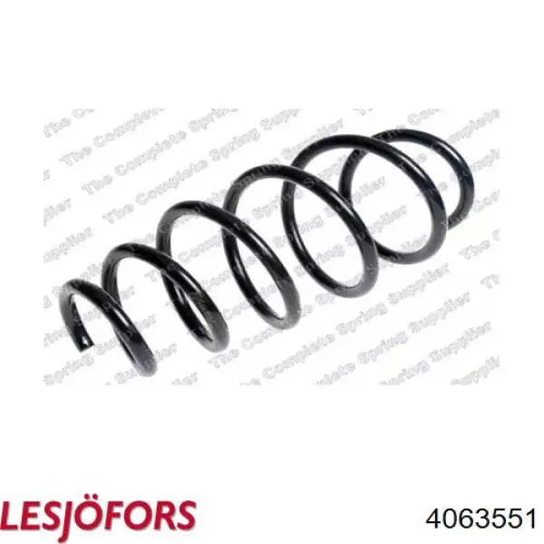 4063551 Lesjofors Пружина амортизатора передняя