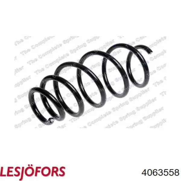 4063558 Lesjofors Пружина амортизатора передняя
