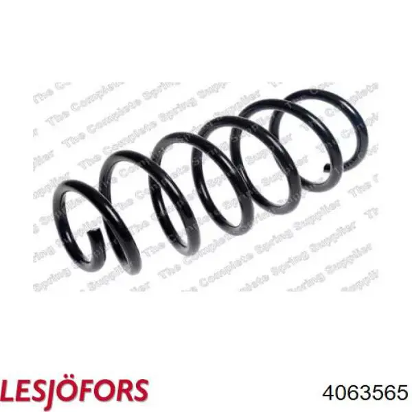 4063565 Lesjofors Пружина амортизатора передняя