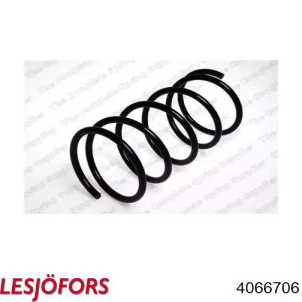 4066706 Lesjofors Пружина амортизатора передняя