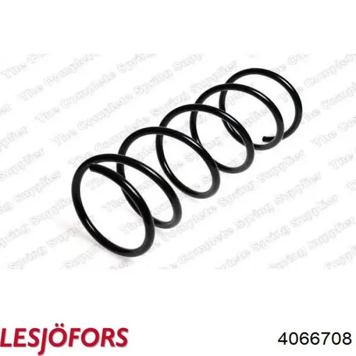 4066708 Lesjofors Пружина амортизатора передняя