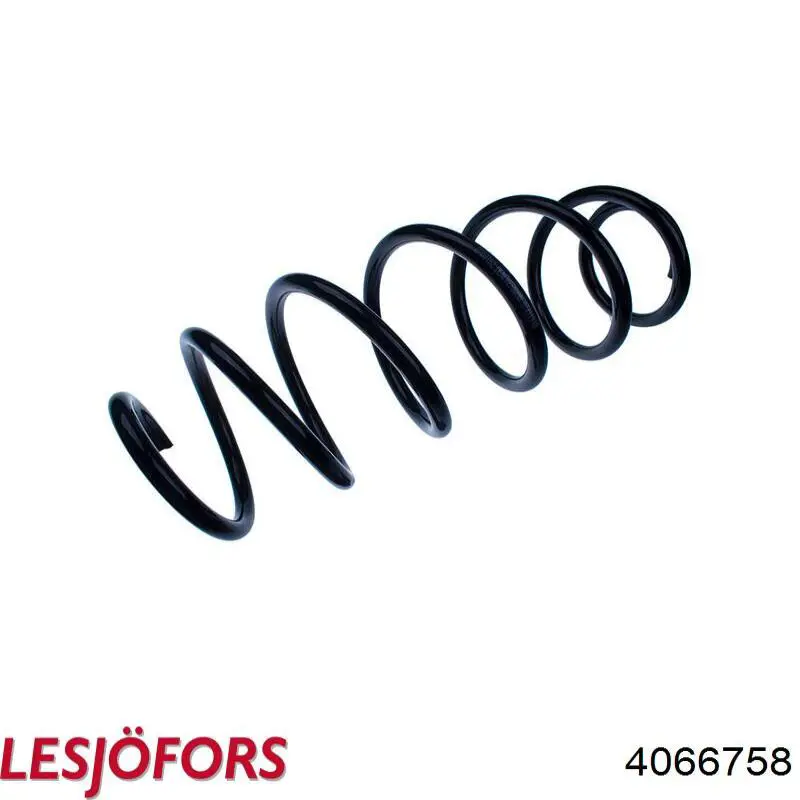 4066758 Lesjofors Пружина амортизатора передняя