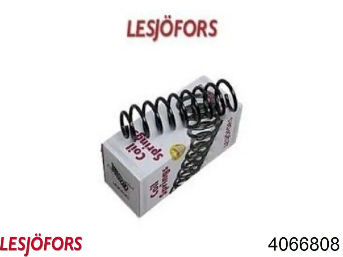 4066808 Lesjofors пружина передня