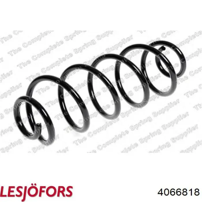 4066818 Lesjofors Пружина амортизатора передняя