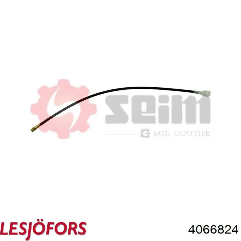 4066824 Lesjofors Пружина амортизатора передняя