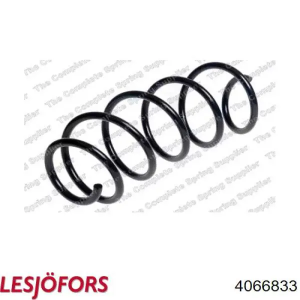 4066833 Lesjofors Пружина амортизатора передняя