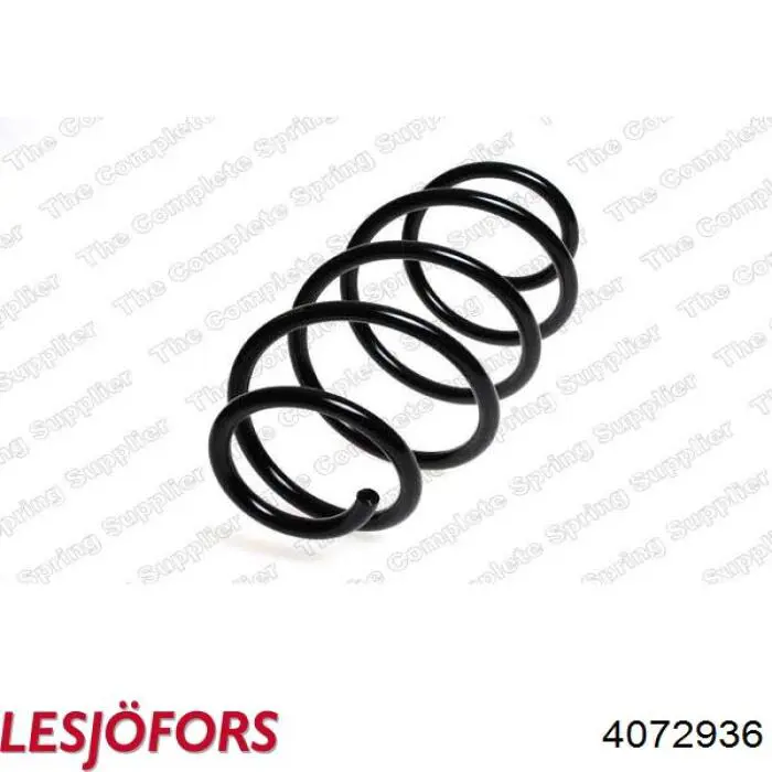 4072936 Lesjofors Пружина амортизатора передняя