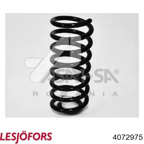 Пружина передня 4072975 Lesjofors