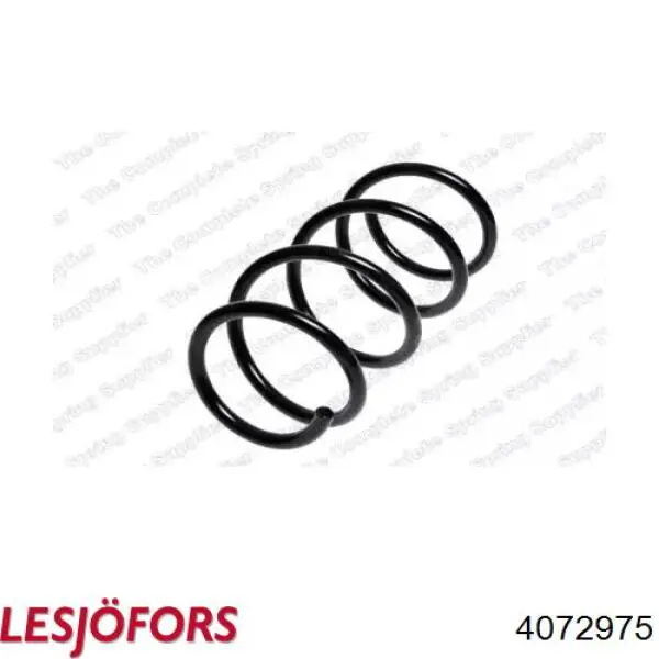 4072975 Lesjofors Пружина амортизатора передняя