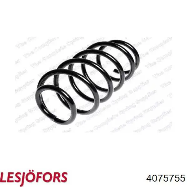 4075755 Lesjofors Пружина амортизатора передняя