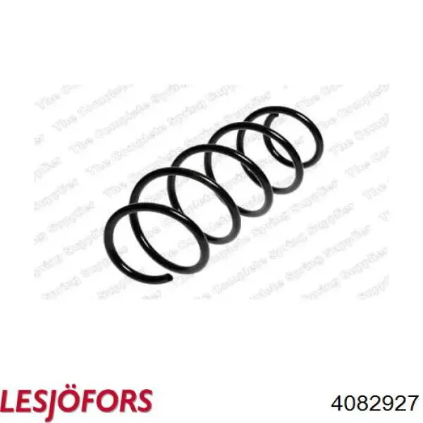 4082927 Lesjofors Пружина амортизатора передняя