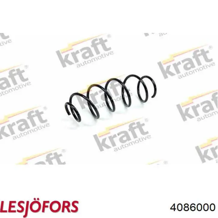 Пружина передня Lesjofors 4086000 ціна, від 16.73 USD