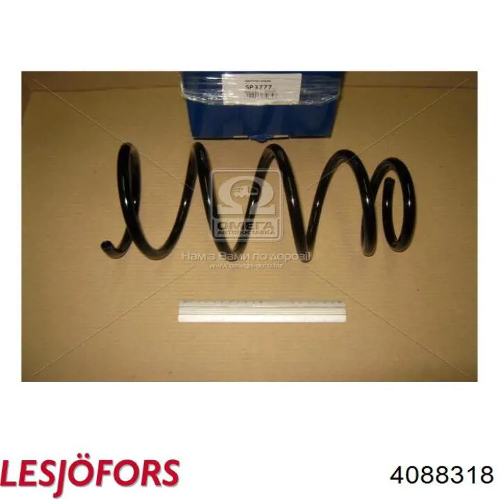 Пружина передня Lesjofors 4088318 ціна, від 43.34 USD