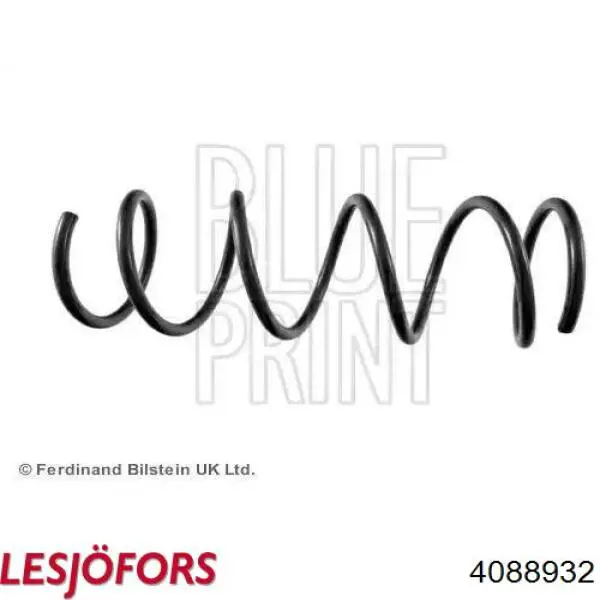 Пружина передня Lesjofors 4088932 ціна, від 38.22 USD