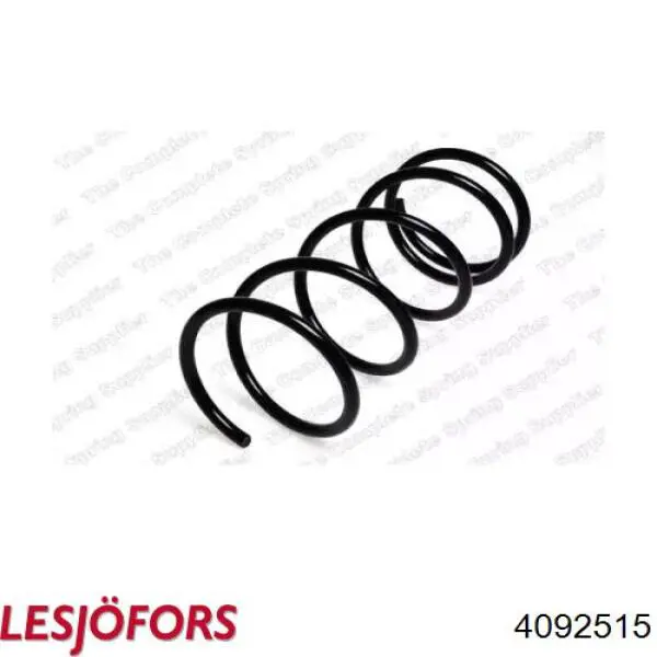 4092515 Lesjofors Пружина амортизатора передняя