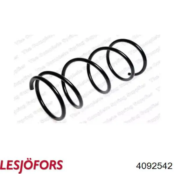 4092542 Lesjofors Пружина амортизатора передняя