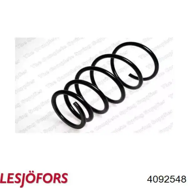 Пружина передня 4092548 Lesjofors
