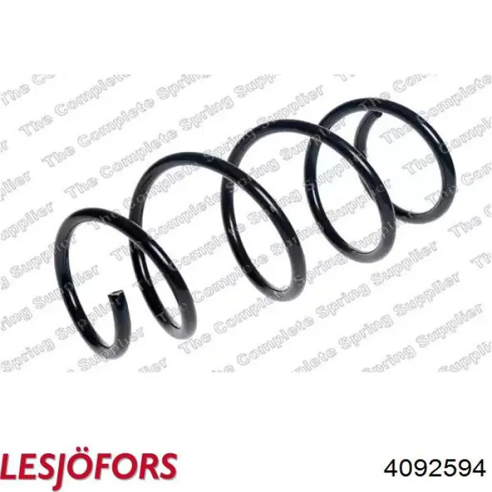 4092594 Lesjofors Пружина амортизатора передняя