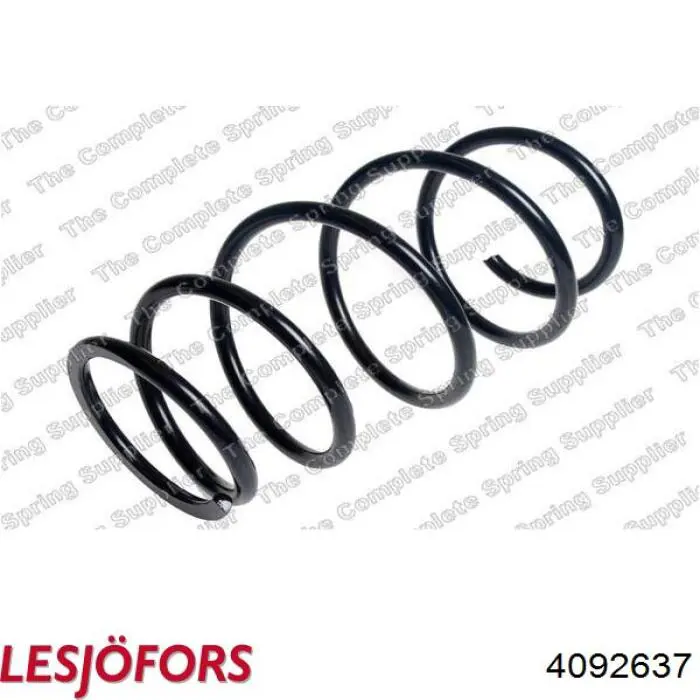 4092637 Lesjofors Пружина амортизатора передняя