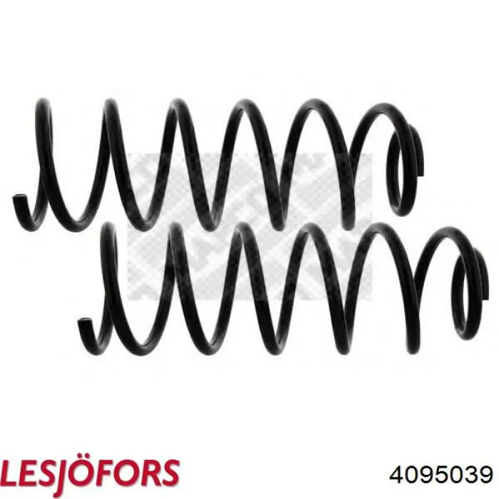 Пружина передня Lesjofors 4095039 ціна, від 21.87 USD