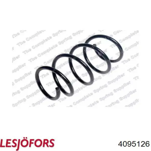 4095126 Lesjofors Пружина амортизатора передняя