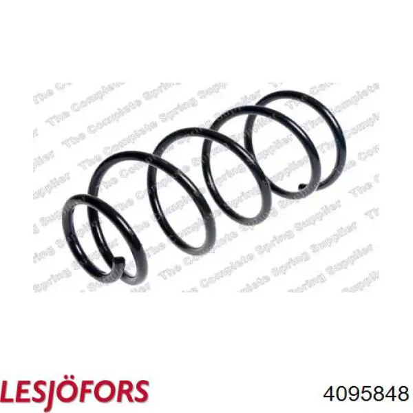 4095848 Lesjofors Пружина амортизатора передняя
