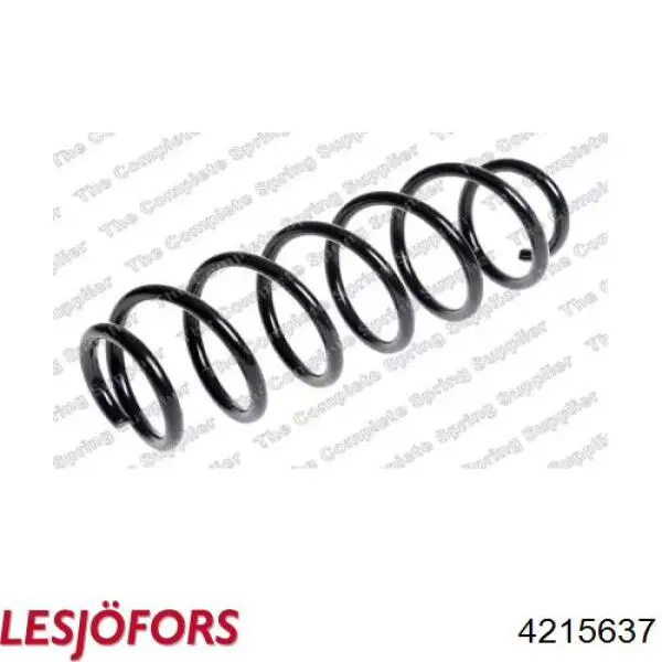 4215637 Lesjofors Пружина підвіски задня