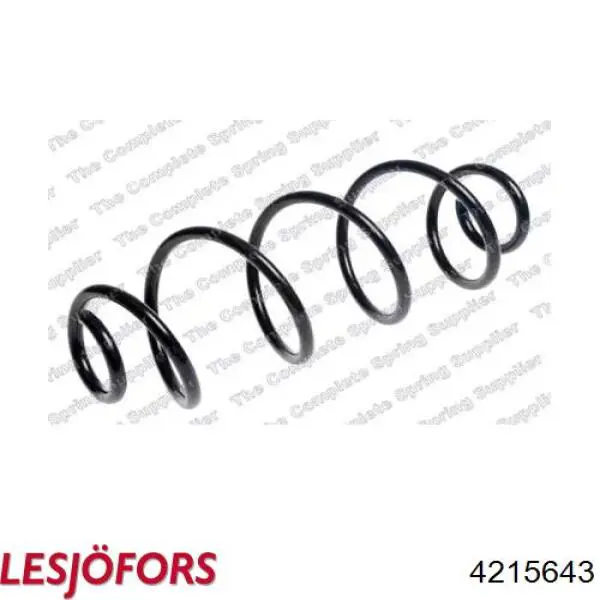4215643 Lesjofors Пружина підвіски задня