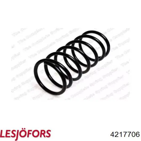 4217706 Lesjofors Пружина підвіски задня