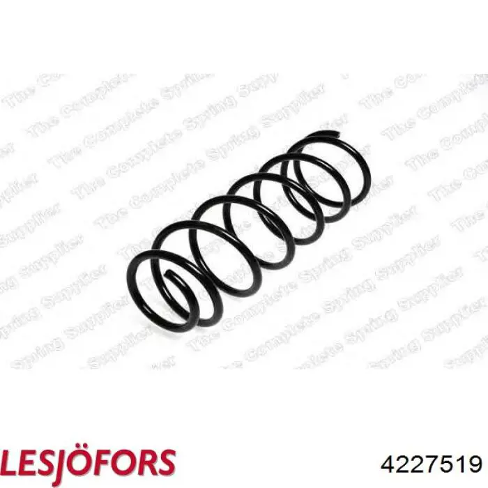 4227519 Lesjofors Пружина підвіски задня