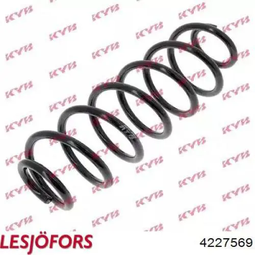 Купити 4227569 Lesjofors Задні пружини