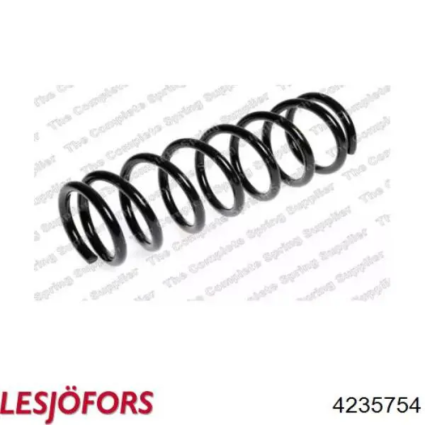4235754 Lesjofors Пружина підвіски задня