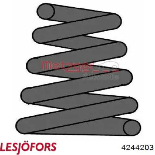 ZC6795G Japan Parts Пружина підвіски задня