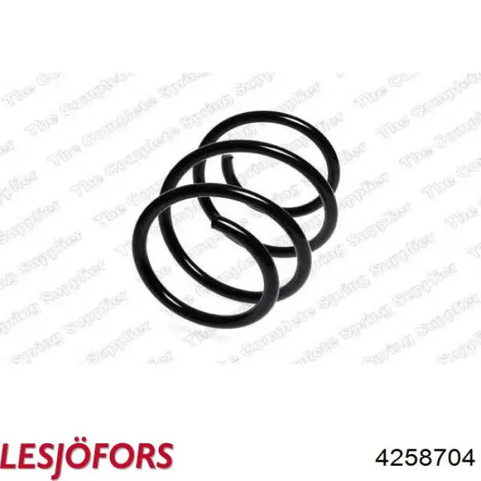 4258704 Lesjofors Пружина підвіски задня