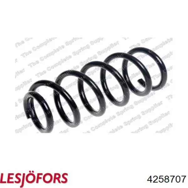 4258707 Lesjofors Пружина підвіски задня
