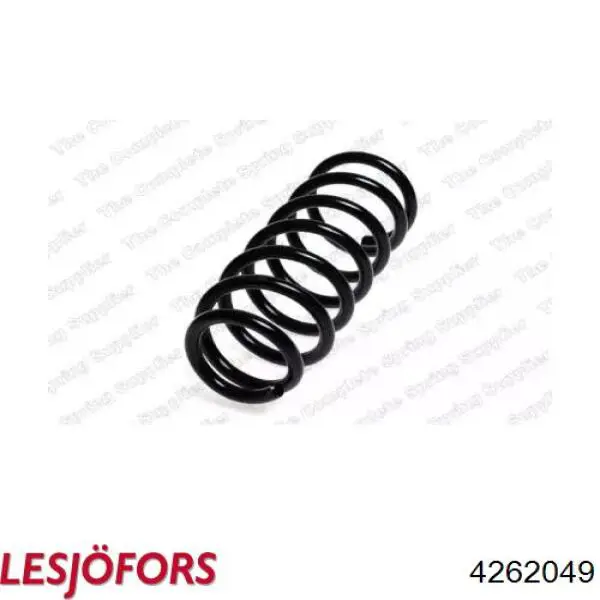 4262049 Lesjofors Пружина підвіски задня