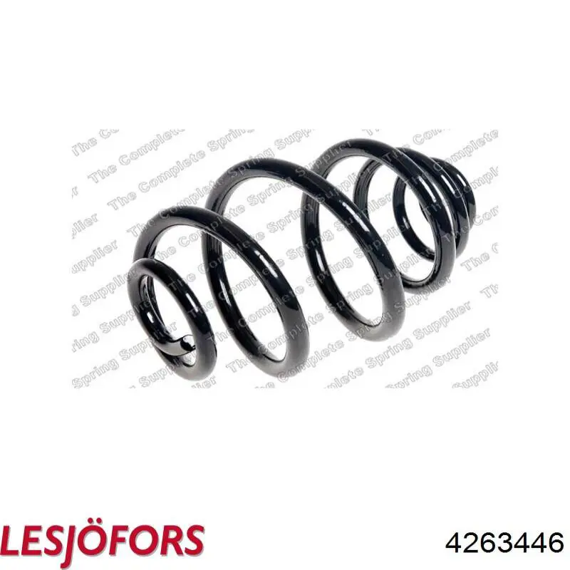 4263446 Lesjofors Пружина підвіски задня