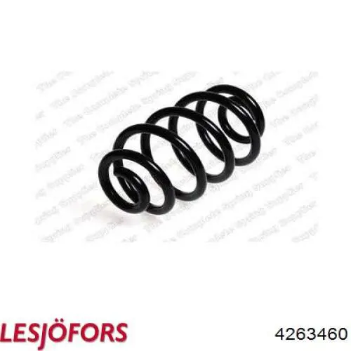4263460 Lesjofors Пружина підвіски задня