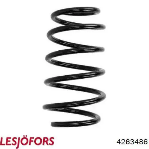 Пружина задня Lesjofors 4263486 ціна, від 35.05 USD