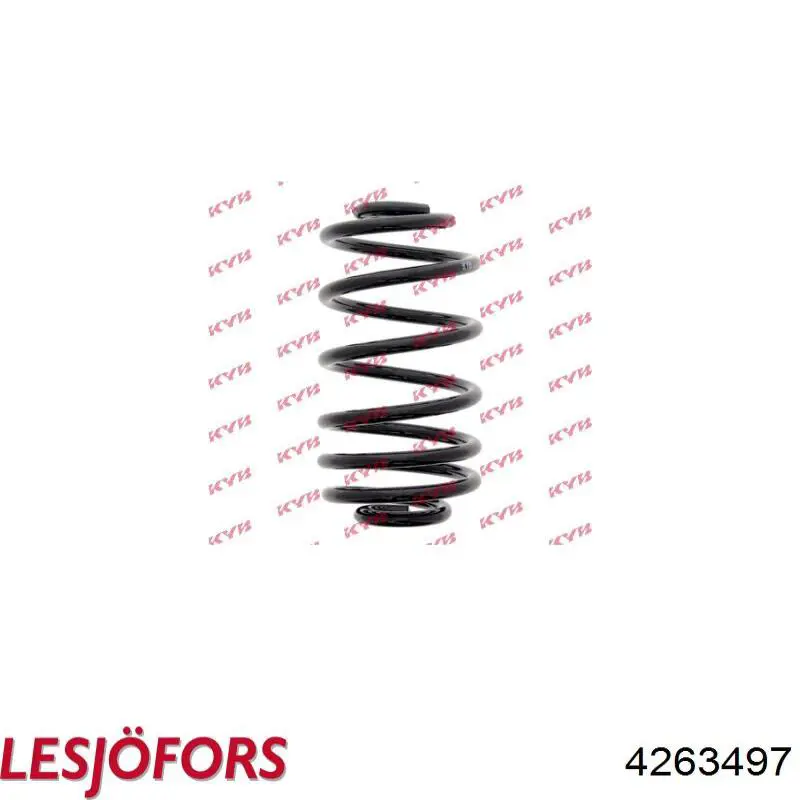 Купити 4263497 Lesjofors Задні пружини