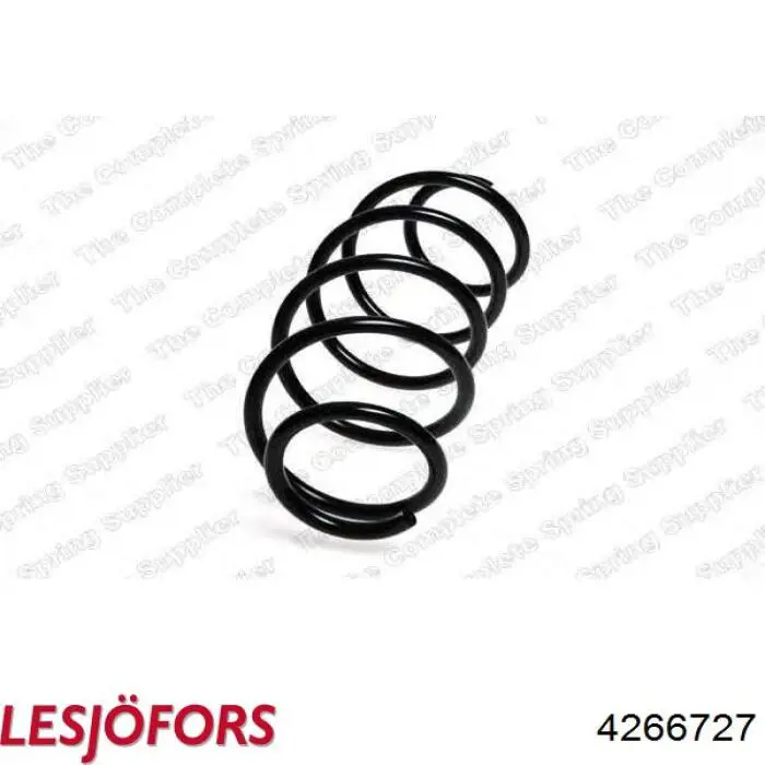4266727 Lesjofors Пружина підвіски задня