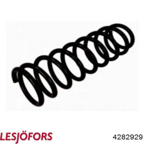 Пружина задня Lesjofors 4282929 ціна, від 44.40 USD