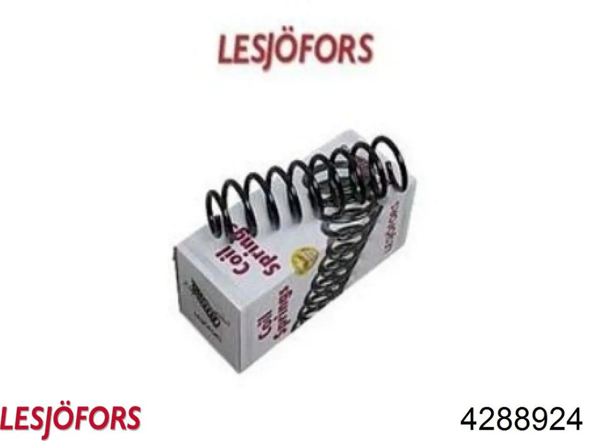 4288924 Lesjofors Пружина підвіски задня