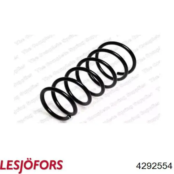 4292554 Lesjofors Пружина підвіски задня
