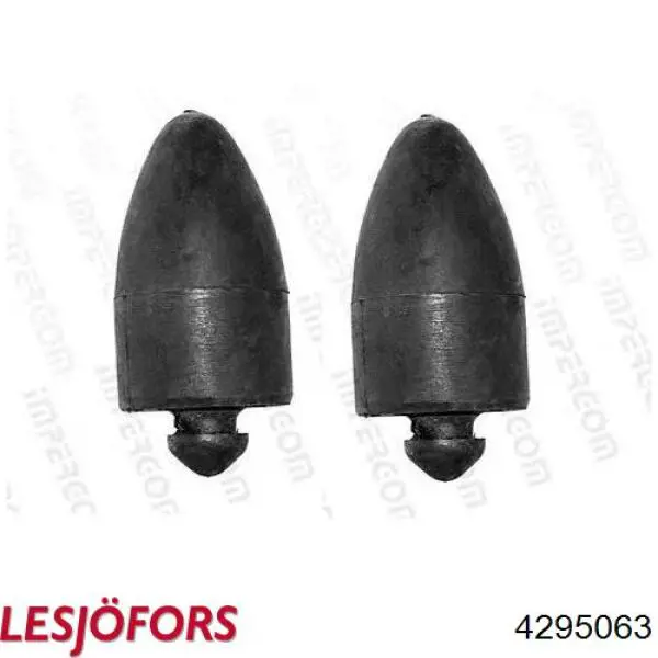4295063 Lesjofors Пружина підвіски задня