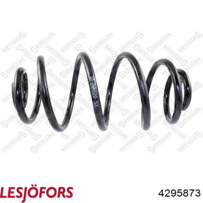 Пружина задня Lesjofors 4295873 ціна, від 50.68 USD