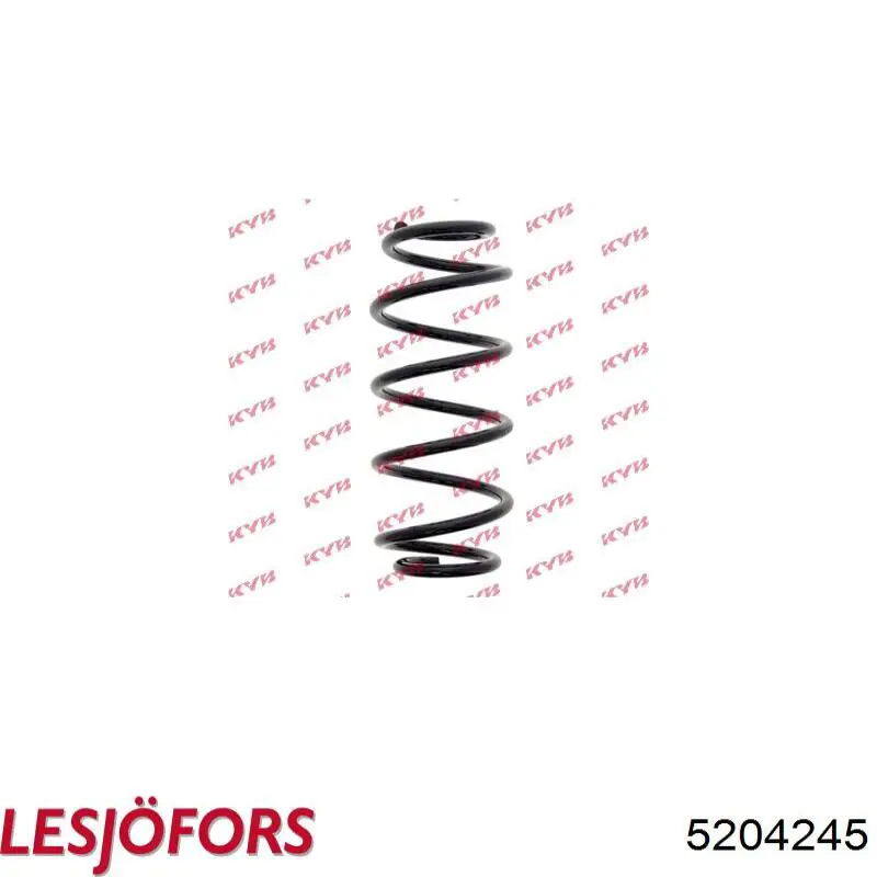 Пружина задня Lesjofors 5204245 ціна, від 30.66 USD